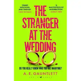 Asda Paperback The Stranger at the Wedding by A. E. Gauntlett offer
