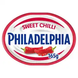 Iceland Philadelphia Sweet Chilli Soft Cheese 165g offer