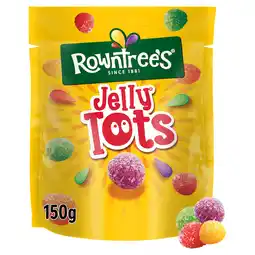 Iceland Rowntree's Jelly Tots Sweets Sharing Bag 150g offer