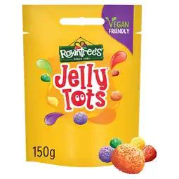 Iceland Rowntree's Jelly Tots Sweets Sharing Bag 150g offer