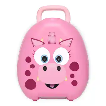 Tesco MY CARRY POTTY PINK DRAGON offer