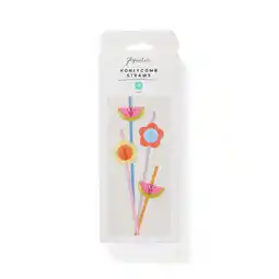 Tesco Paperchase honeycomb Straws 10pk offer