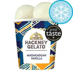 Tesco Hackney Gelato Madagascan Vanilla Ice Cream 460ml offer