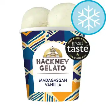 Tesco Hackney Gelato Madagascan Vanilla Ice Cream 460ml offer