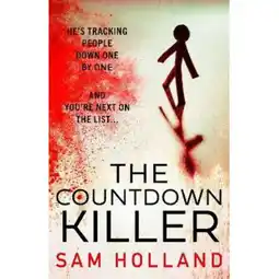 Asda Paperback The Countdown Killer by Sam Holland offer