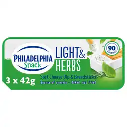 Iceland Philadelphia Herbs Cream Cheese-dip 126g offer