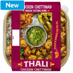 Morrisons Tuk In Foods Thali Chicken Chettinad Indian Tasting Bowl 420g offer