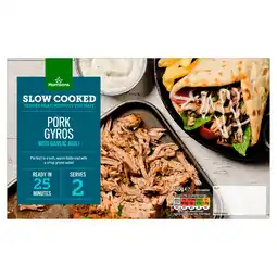 Morrisons Morrisons Slow Cooked Pork Gyros 400g offer