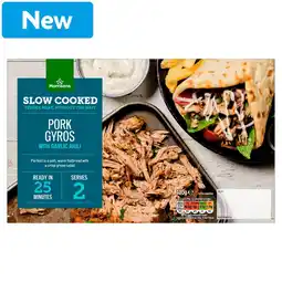 Morrisons Morrisons Slow Cooked Pork Gyros 400g offer