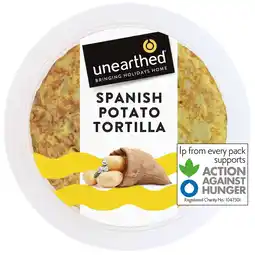 Morrisons Unearthed Spanish Potato Tortilla 250g offer