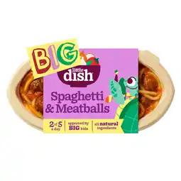 Morrisons Big Dish Pasta & Meatballs Kids Meal From Little Dish 300g offer