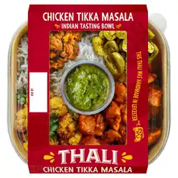 Morrisons Tuk In Foods Thali Chicken Tikka Masala Indian Tasting Bowl 420g offer