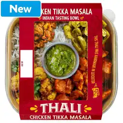Morrisons Tuk In Foods Thali Chicken Tikka Masala Indian Tasting Bowl 420g offer