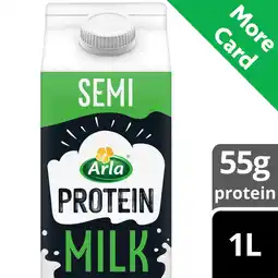 Morrisons Arla Protein Semi Skimmed Milk 1L offer