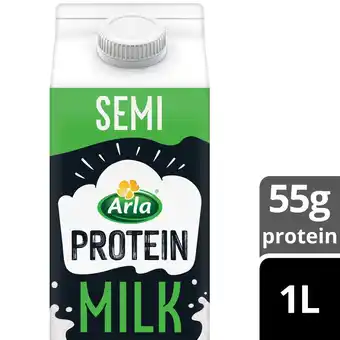 Morrisons Arla Protein Semi Skimmed Milk 1L offer