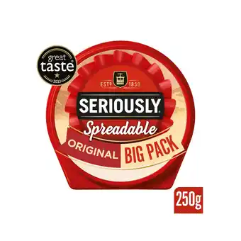 Morrisons Seriously Spreadable Original 250g offer