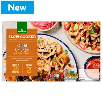 Morrisons Morrisons Slow Cooked Fajita Chicken With Tomato Salsa 480g offer