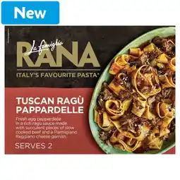 Morrisons La Famiglia Rana Tuscan Ragu Pappardelle offer