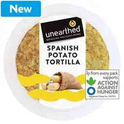 Morrisons Unearthed Spanish Potato Tortilla 500g offer