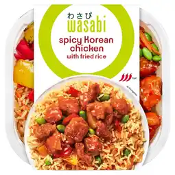 Morrisons Wasabi Spicy Korean Chicken & Fried Rice 400g offer
