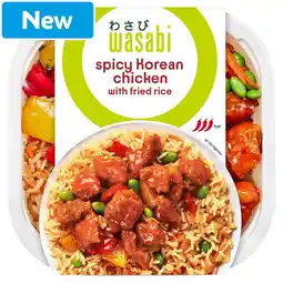 Morrisons Wasabi Spicy Korean Chicken & Fried Rice 400g offer