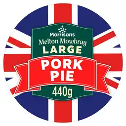 Morrisons Morrisons Large Melton Mowbray Pork Pie offer
