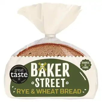 Morrisons Baker Street Rye & Wheat Bread offer
