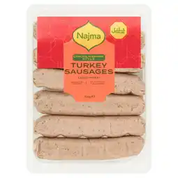 Morrisons Najma Lincolnshire Style Turkey Sausages offer