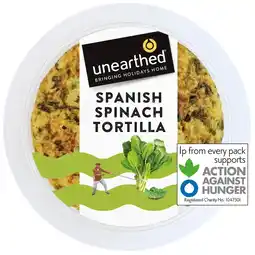 Morrisons Unearthed Spanish Spinach Tortilla 250g offer
