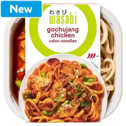 Morrisons Wasabi Gochujang Chicken Udon Noodles 400g offer