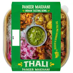 Morrisons Tuk In Foods Thali Paneer Makhani Indian Tasting Bowl 420g offer