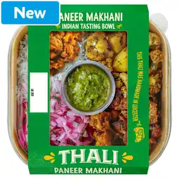 Morrisons Tuk In Foods Thali Paneer Makhani Indian Tasting Bowl 420g offer