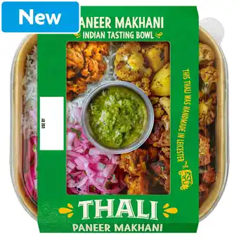 Morrisons Tuk In Foods Thali Paneer Makhani Indian Tasting Bowl 420g offer