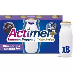 Morrisons Actimel Triple Action Blueberry & Blackberry offer