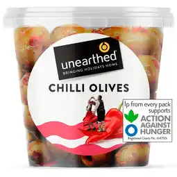 Morrisons Unearthed Chilli Olive Bucket 330g offer