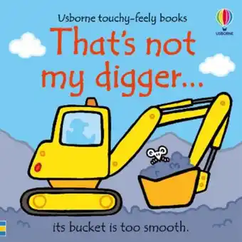 Asda Kids That's not my digger... by Fiona Watt offer