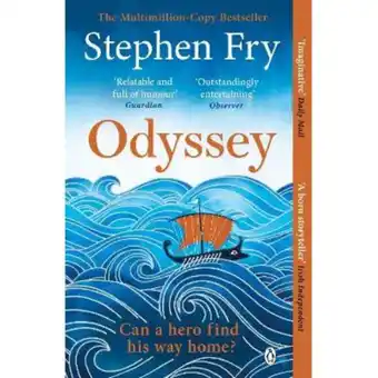 Asda Paperback Odyssey by Stephen Fry offer