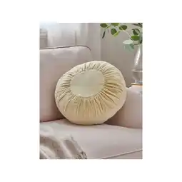 Asda At Home with Stacey Solomon Round Embroidered Cushion offer