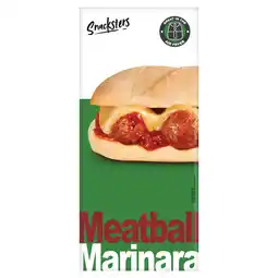 Iceland Snacksters Meatball Marinara Sub Roll 201g offer
