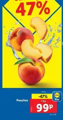 Lidl Peaches offer