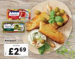 Lidl Eridanous Antipasti offer