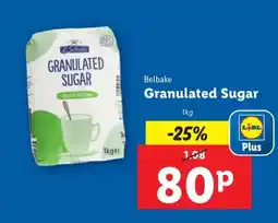 Lidl Belbake Granulated Sugar offer