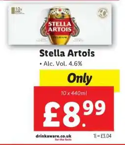 Lidl Stella Artois offer