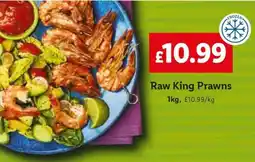 Lidl Raw King Prawns offer
