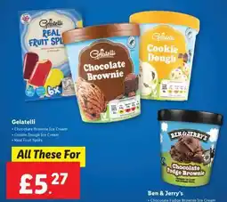 Lidl Gelatelli Ice Cream and Splits offer