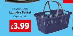 Lidl LIVARNO HOME Laundry Basket offer