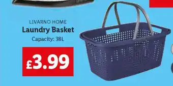 Lidl LIVARNO HOME Laundry Basket offer