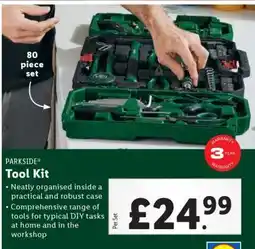 Lidl Parkside Tool Kit offer