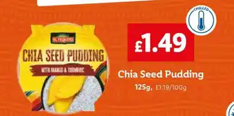 Lidl Chia Seed Pudding offer