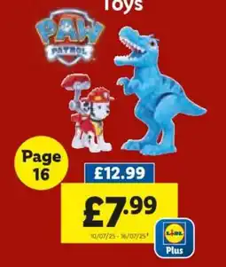 Lidl Paw Patrol Toy offer